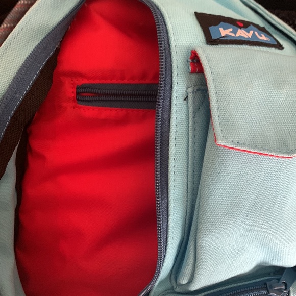 Kavu Bags Perfect Condition Blue Kavu Backpack Poshmark